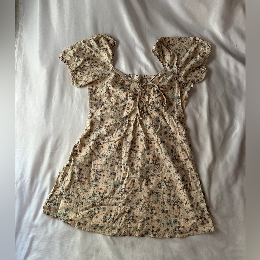 H&M floral mini dress